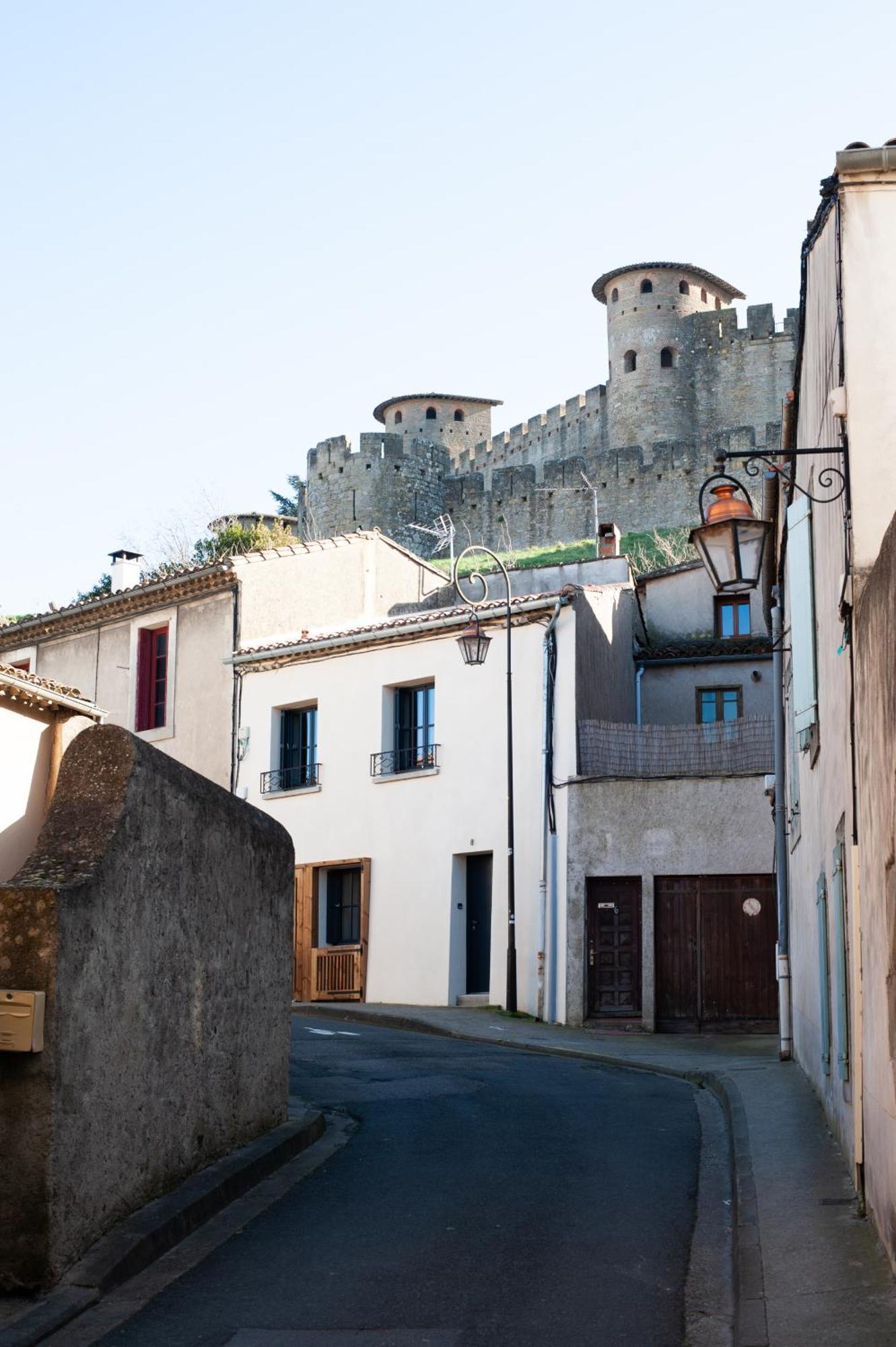 La Maison Rue Nadaud, Au Pied Des Remparts Carcassonne Esterno foto